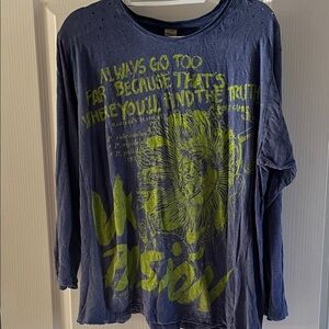 Magnolia Pearl Find the Truth long sleeve tshirt NWT